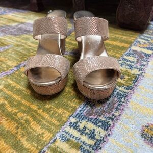 Jimmy Choo Gold Women's Sandals